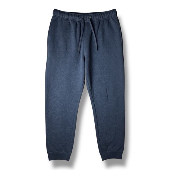 Men's Big & Tall Fleece Jogger Pants - Goodfellow & Co™ Navy Blue - 3XL - Picture 1 of 2